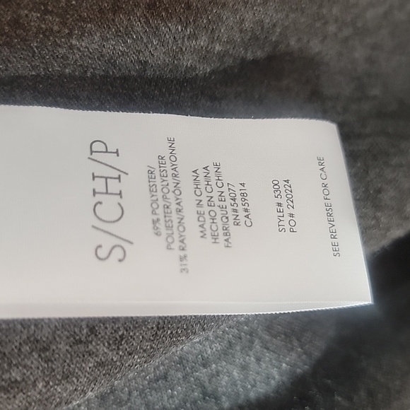 Cabi Women's Drop Off Zip Back Gray Pinstripe Jacket (S) - Picture 10 of 11